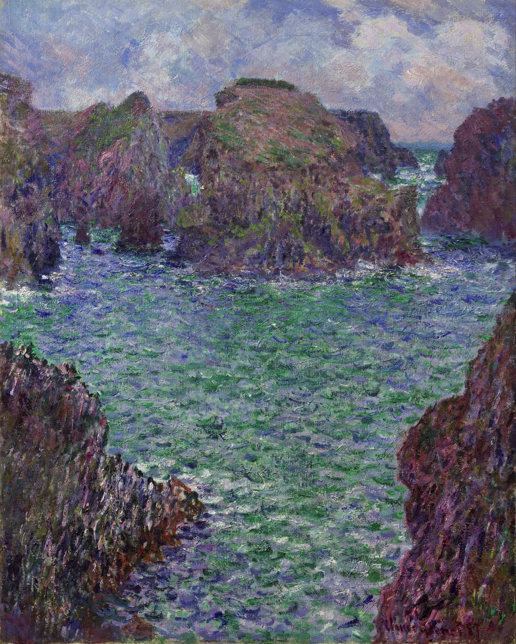 Port-Goulphar, Belle-Île de Claude Monet