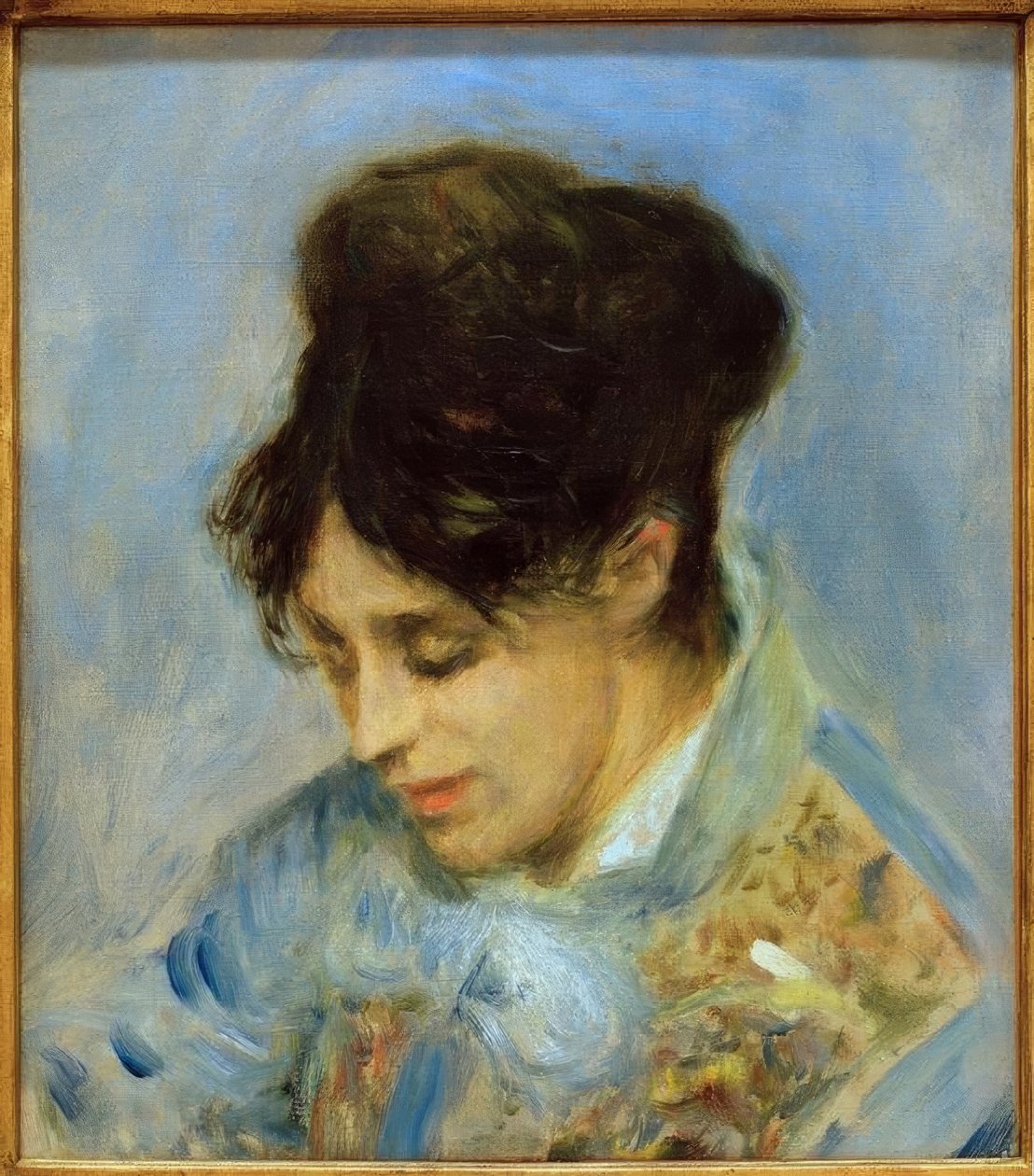 Retrato de Madame Claude Monet de Claude Monet