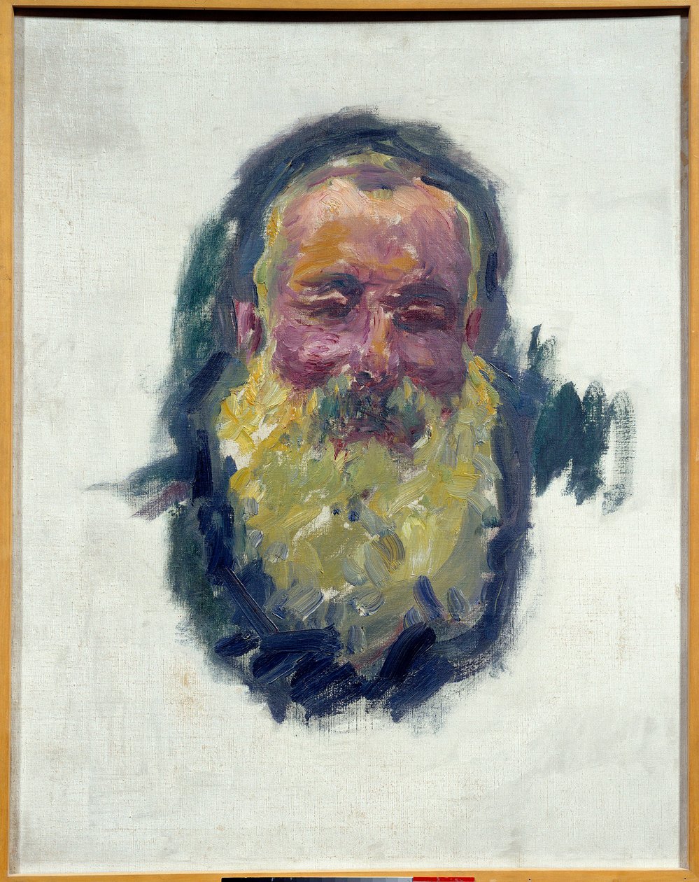 Retrato do artista de Claude Monet