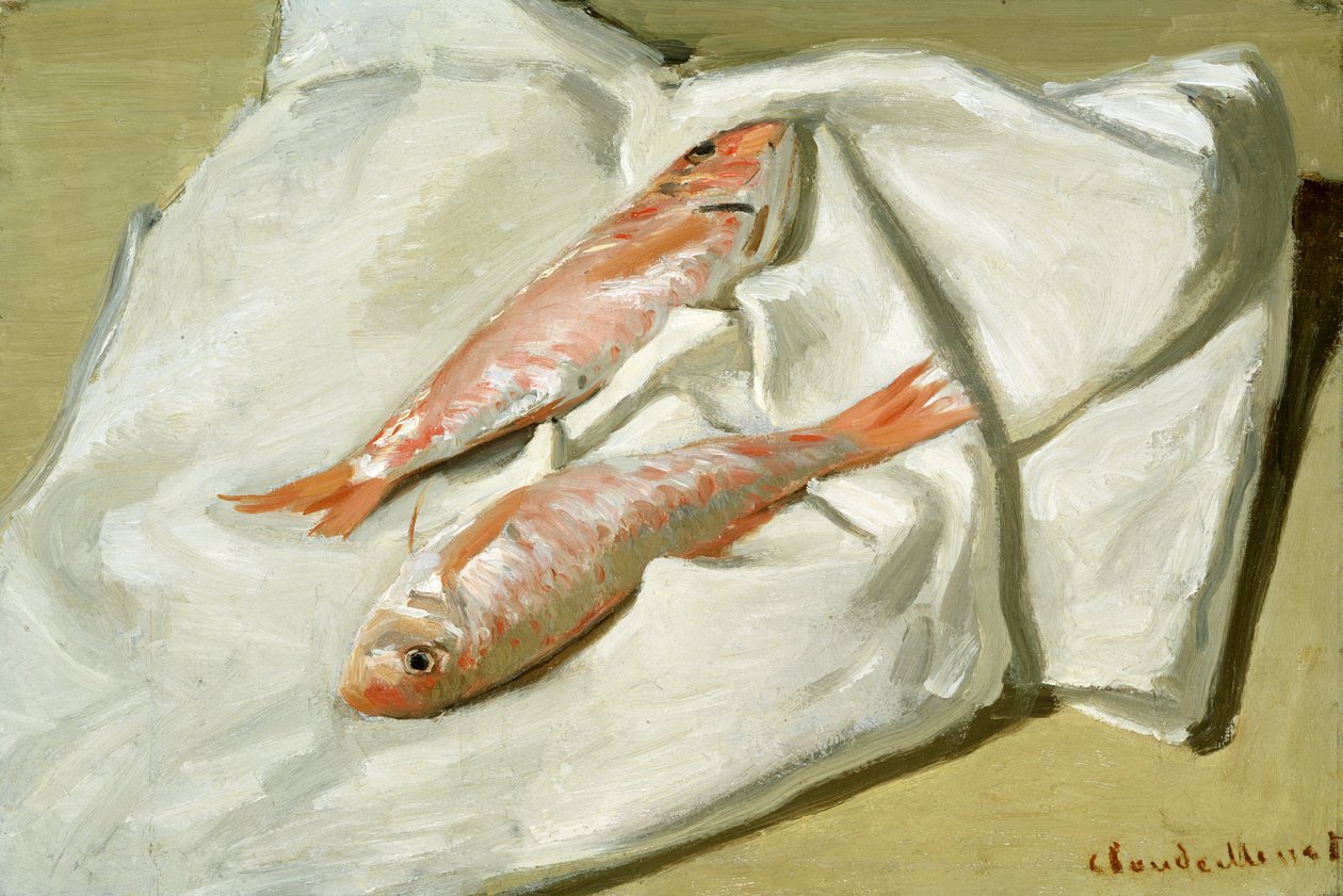 Salmonete, c.1870 de Claude Monet