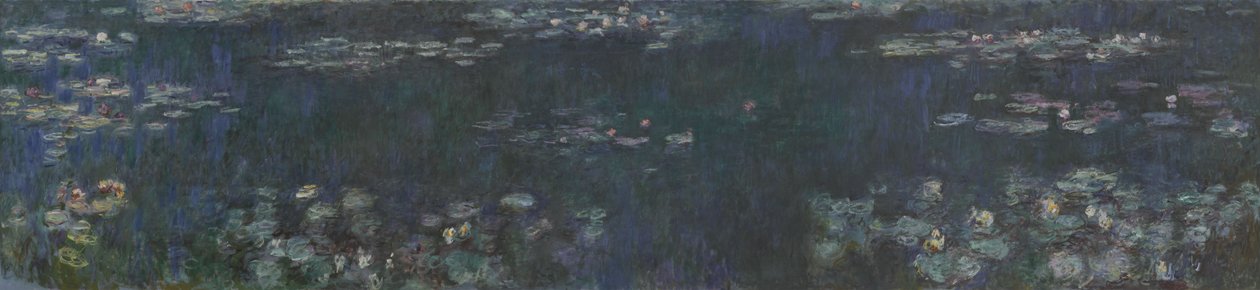 Reflexos verdes de Claude Monet