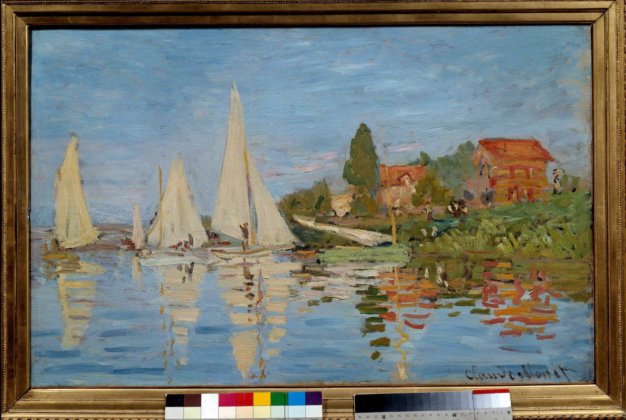 Regata em Argenteuil de Claude Monet