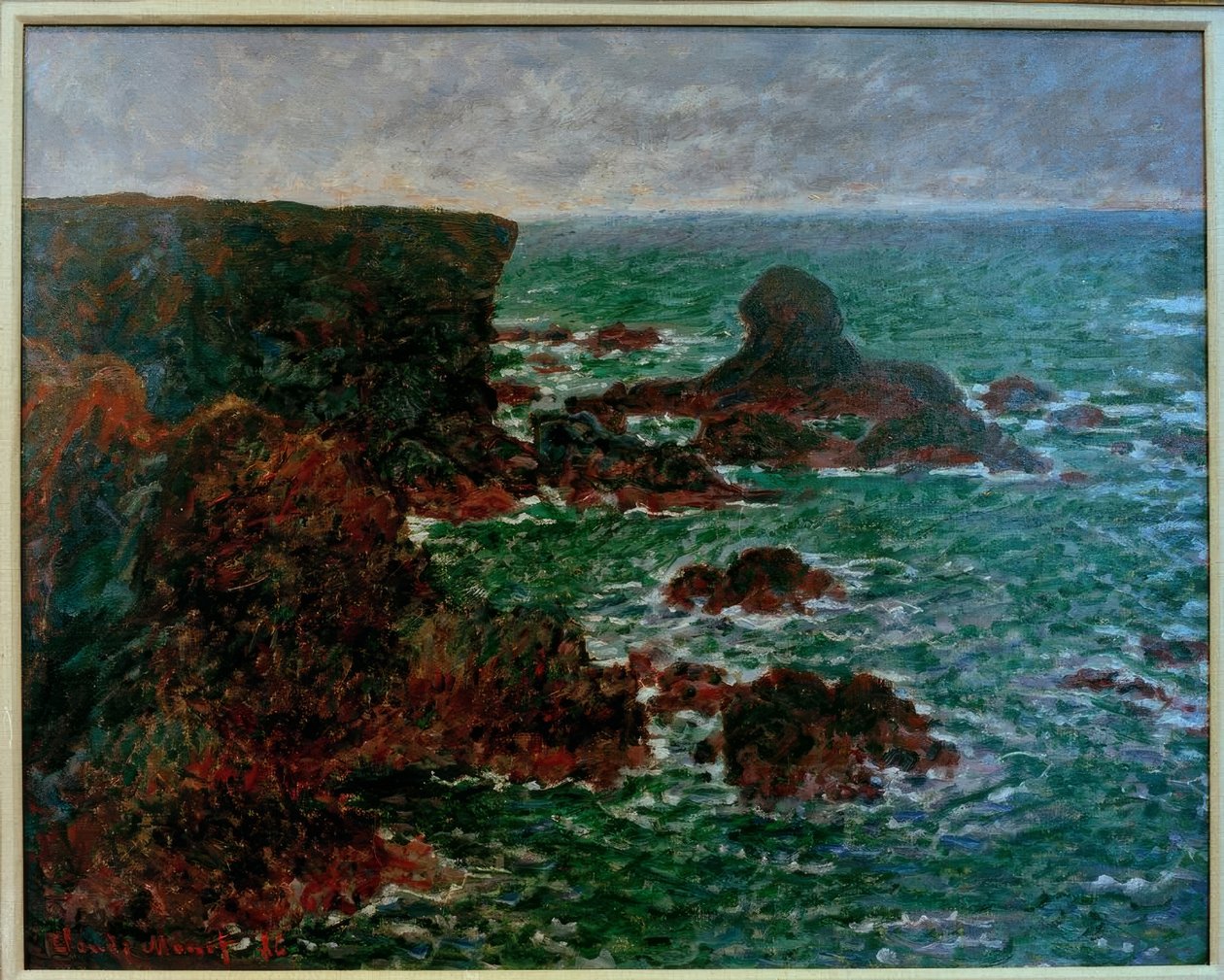 Lion Rock, Belle-Ile-en-Mer (Der Löwenfelsen, Belle-Il de Claude Monet