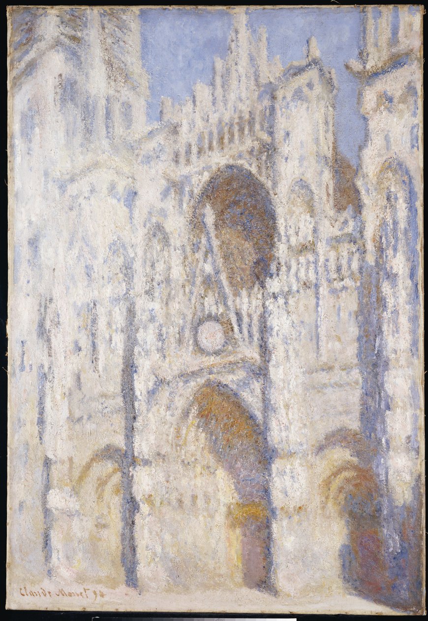 Catedral de Rouen, tarde de Claude Monet