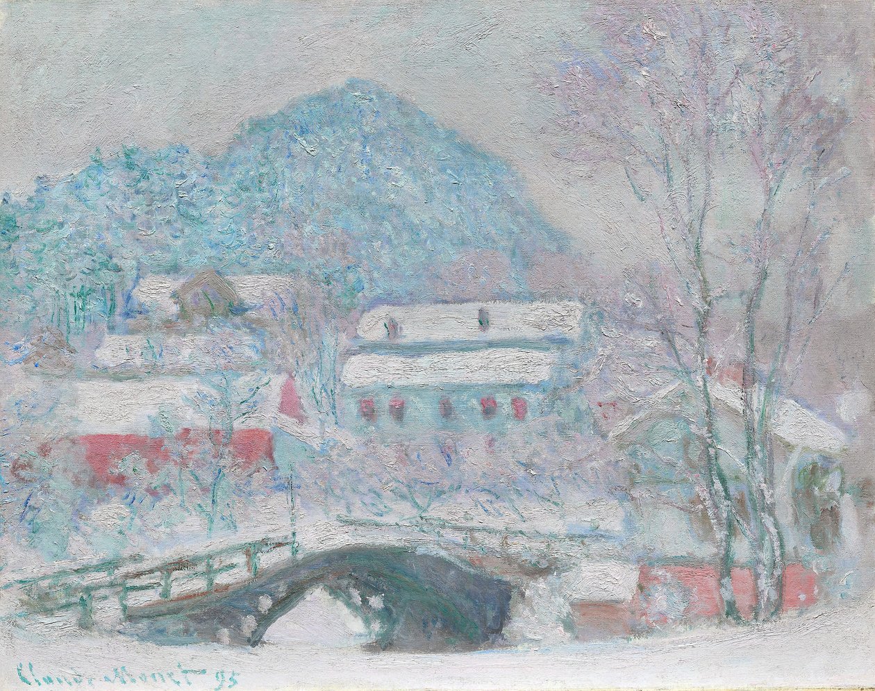 Sandvika, Noruega, 1895 de Claude Monet