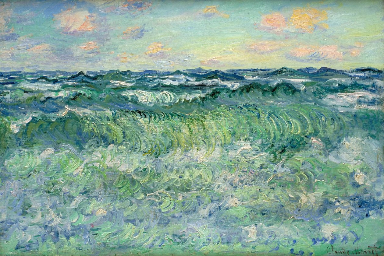 Seascape, Pourville de Claude Monet