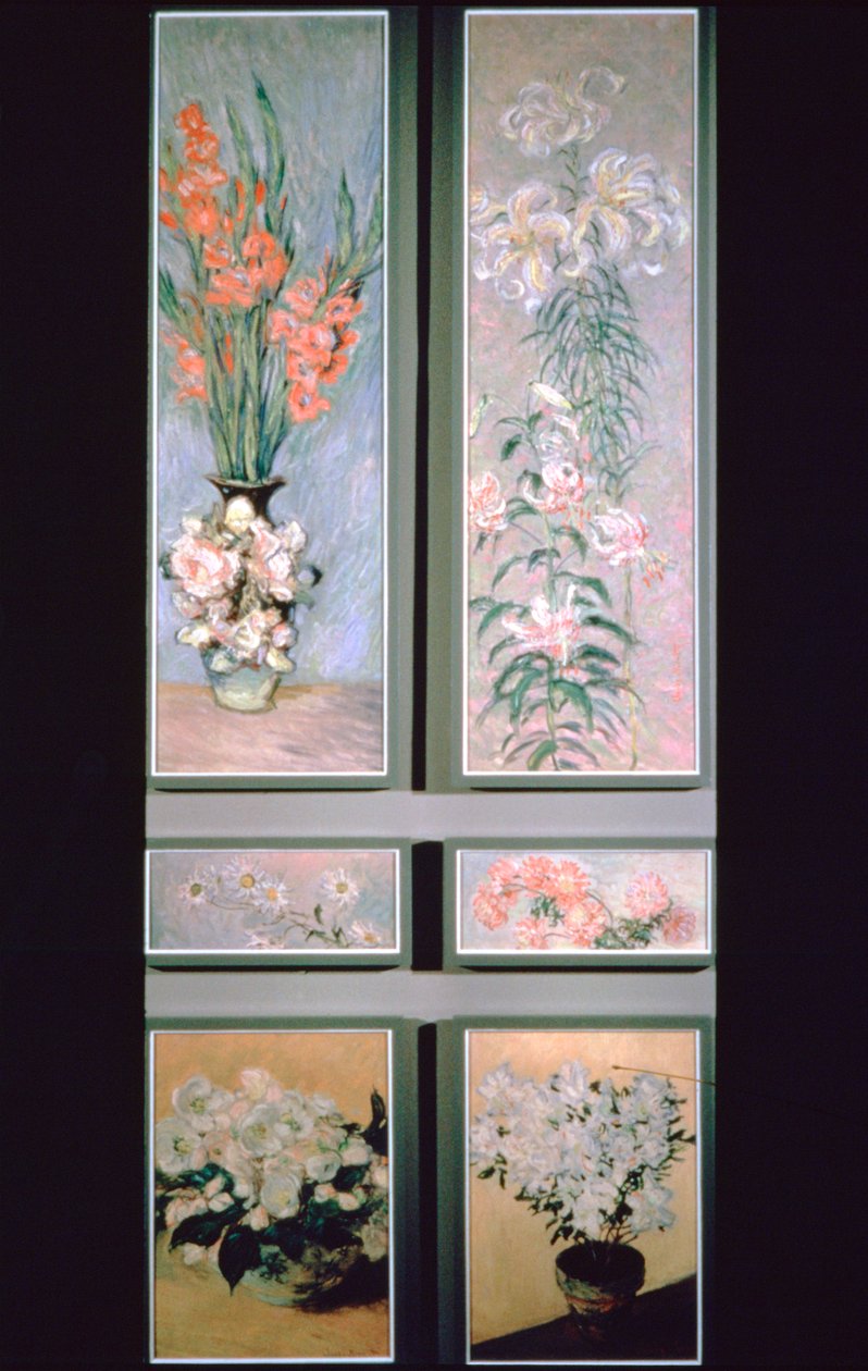 Conjunto de painéis de porta, 1884-1885 de Claude Monet