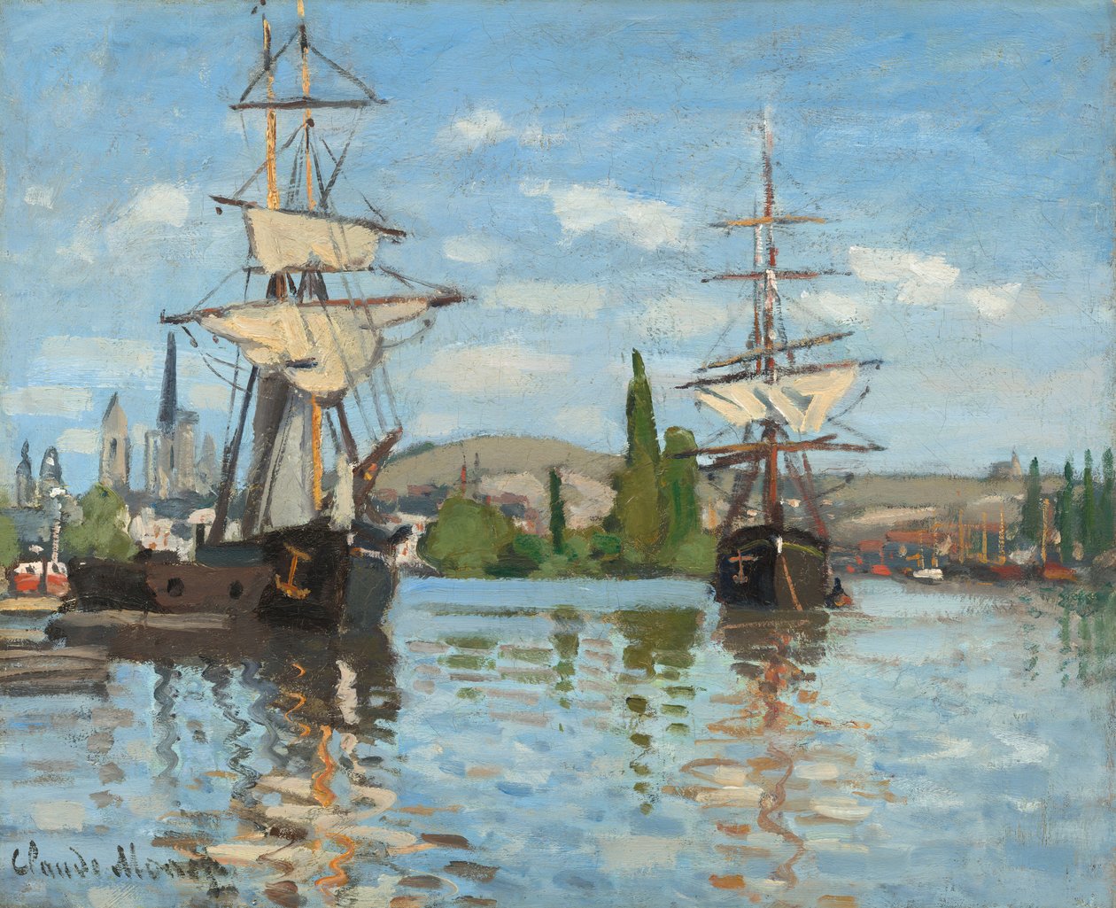 Floresta. de Claude Monet