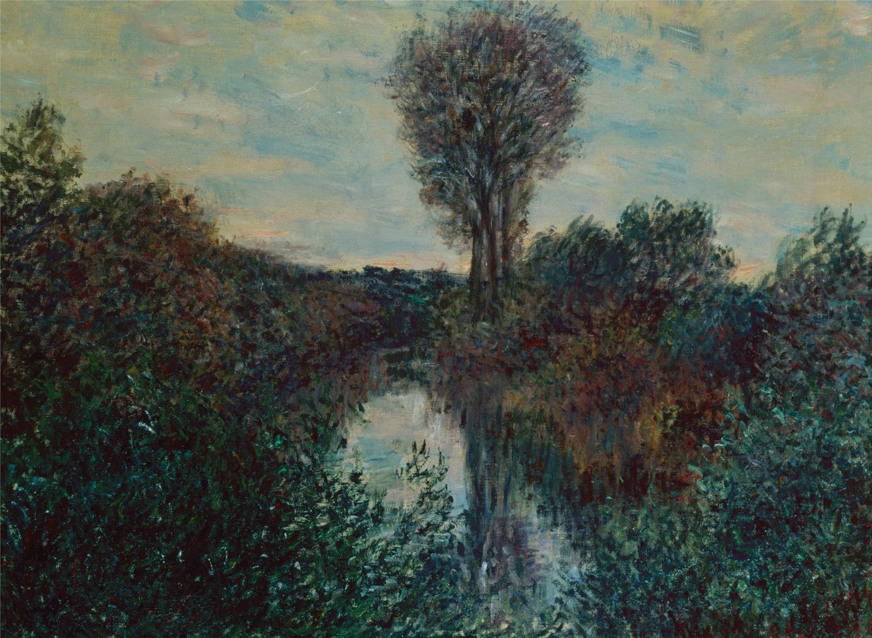 Pequeno Ramo do Sena de Claude Monet