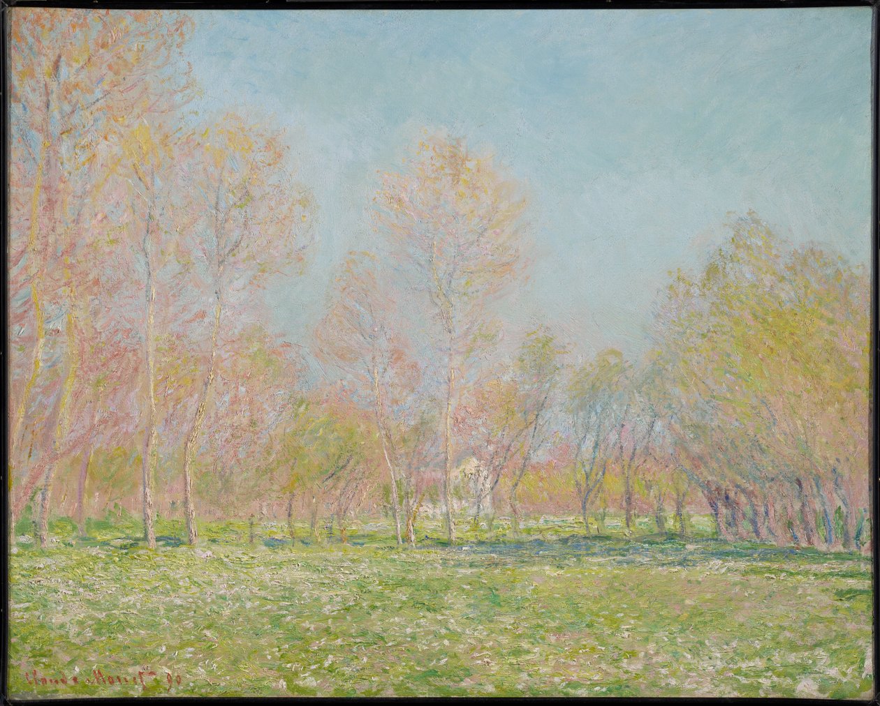 Primavera em Giverny de Claude Monet