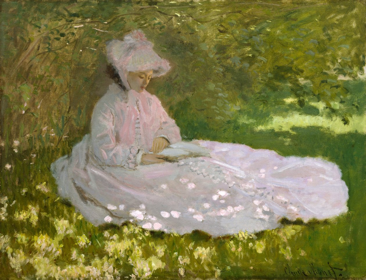 Primavera de Claude Monet