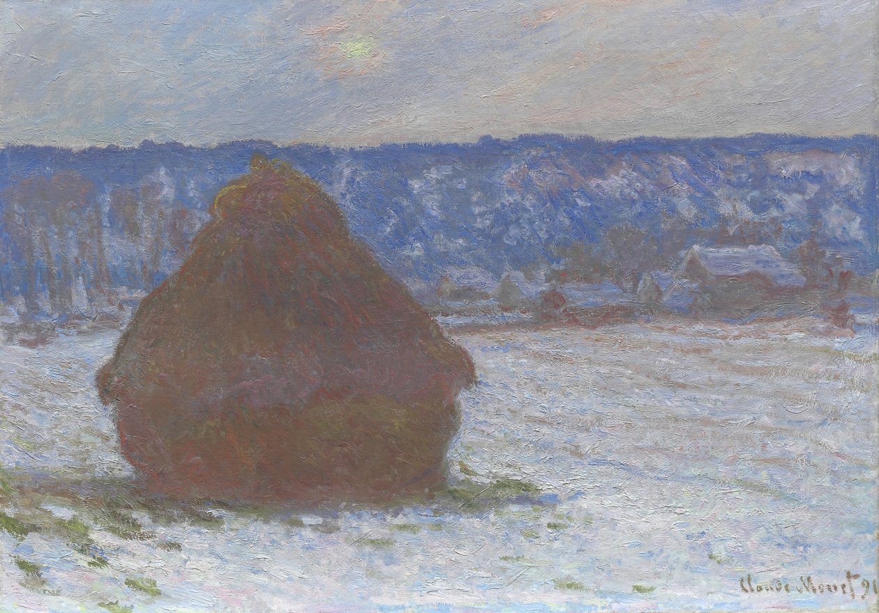 Pilha de trigo de Claude Monet