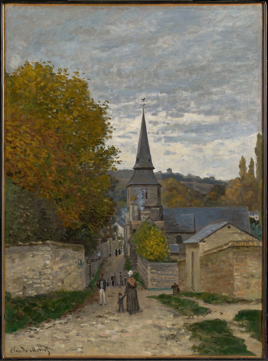 Rua em Sainte-Adresse de Claude Monet