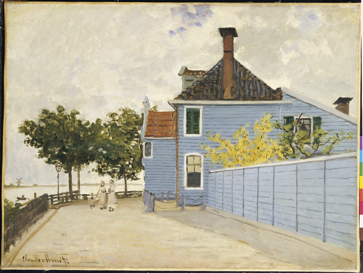 Casa Azul, Zaandam de Claude Monet