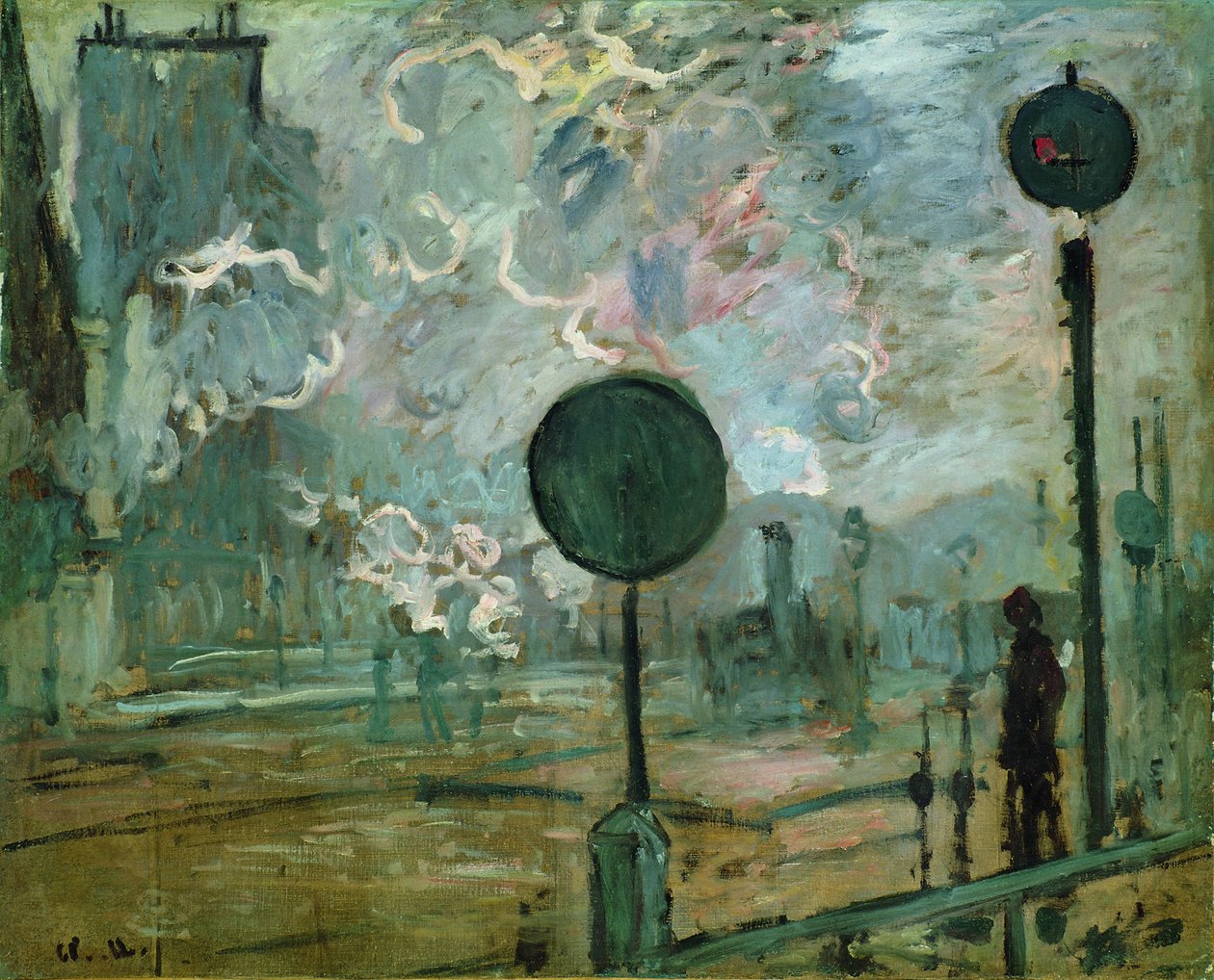 O Gare Saint Lazare O Sinal de Claude Monet
