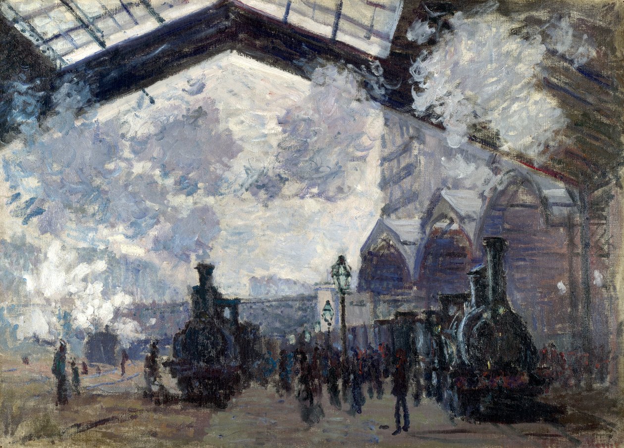 Gare St-Lazare de Claude Monet