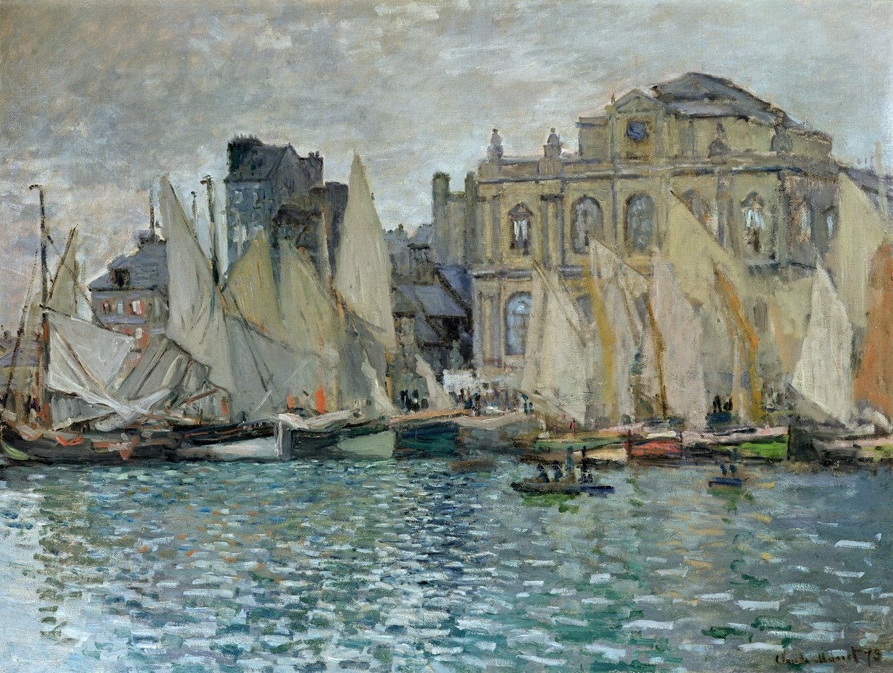 O Museu de Le Havre, 1873 de Claude Monet