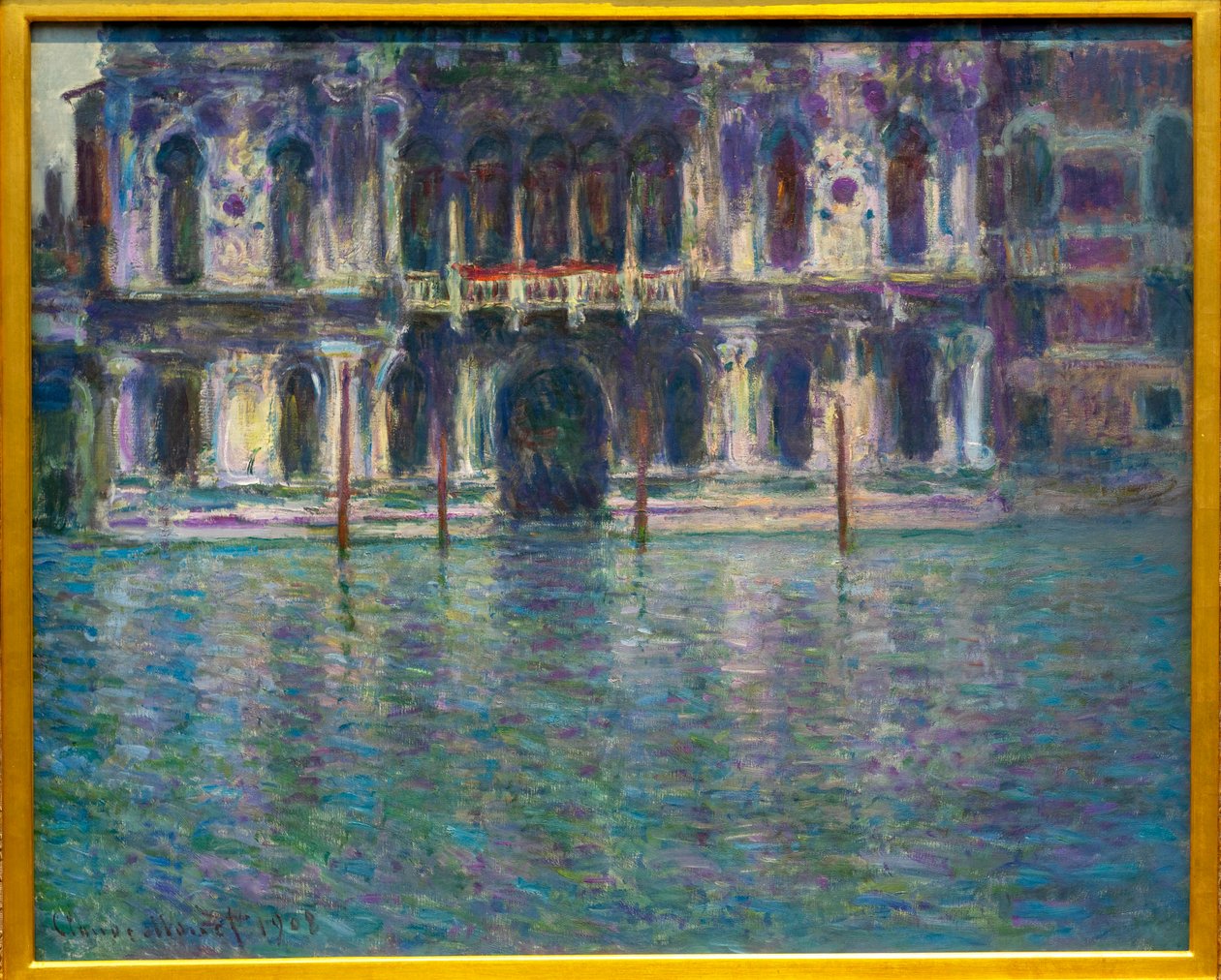 O Palácio Contarini de Claude Monet