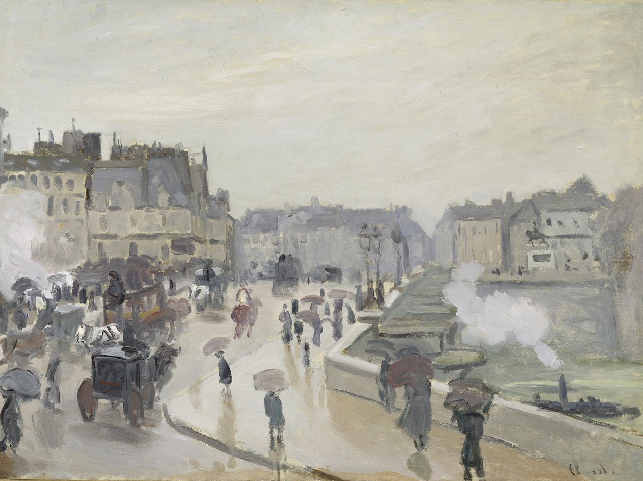 The Pont Neuf de Claude Monet