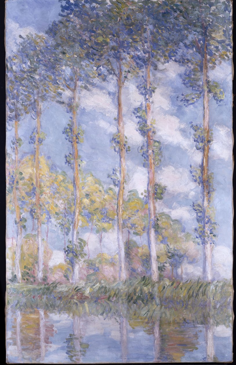 Os Choupos de Claude Monet