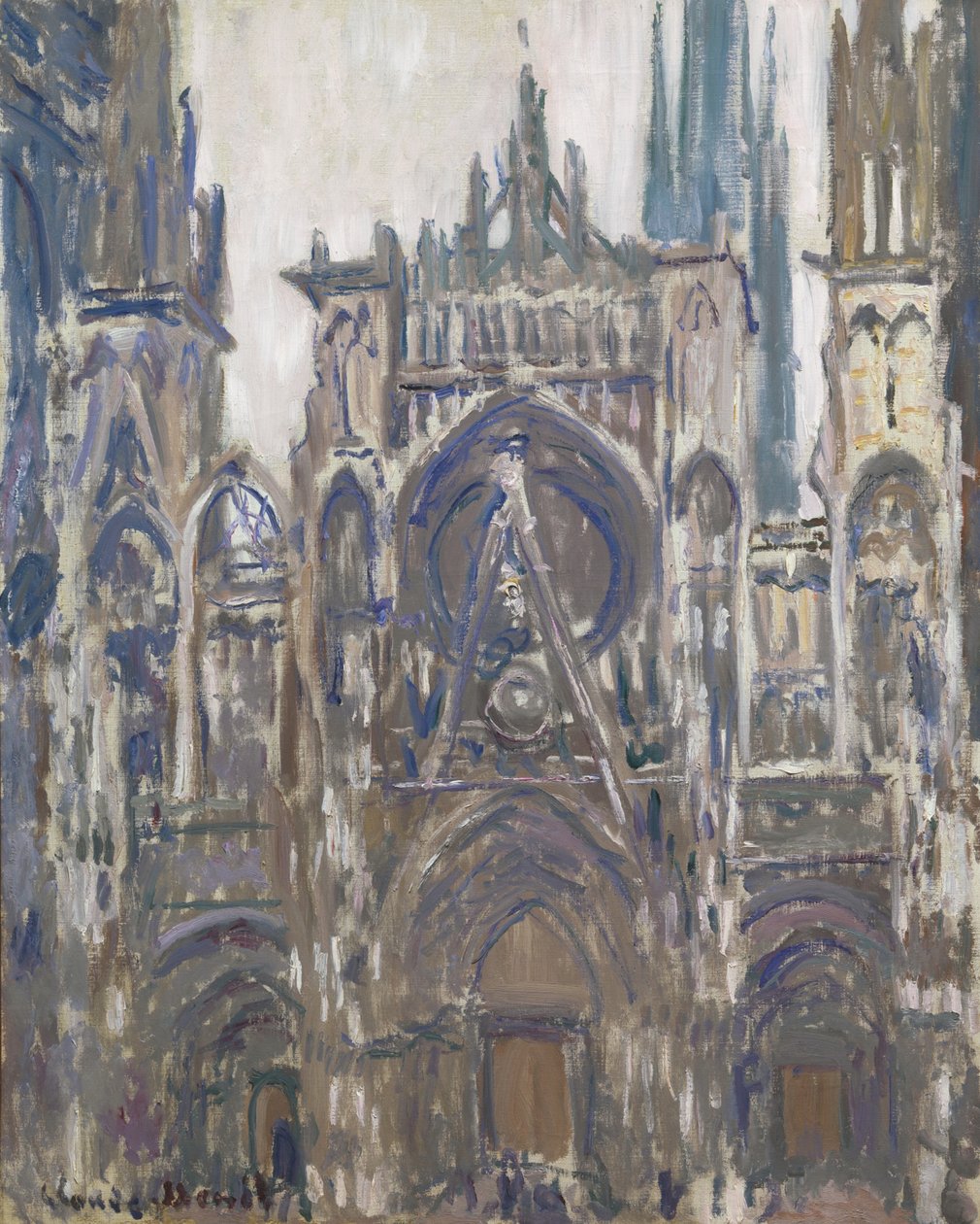 Catedral de Rouen, 1892 de Claude Monet