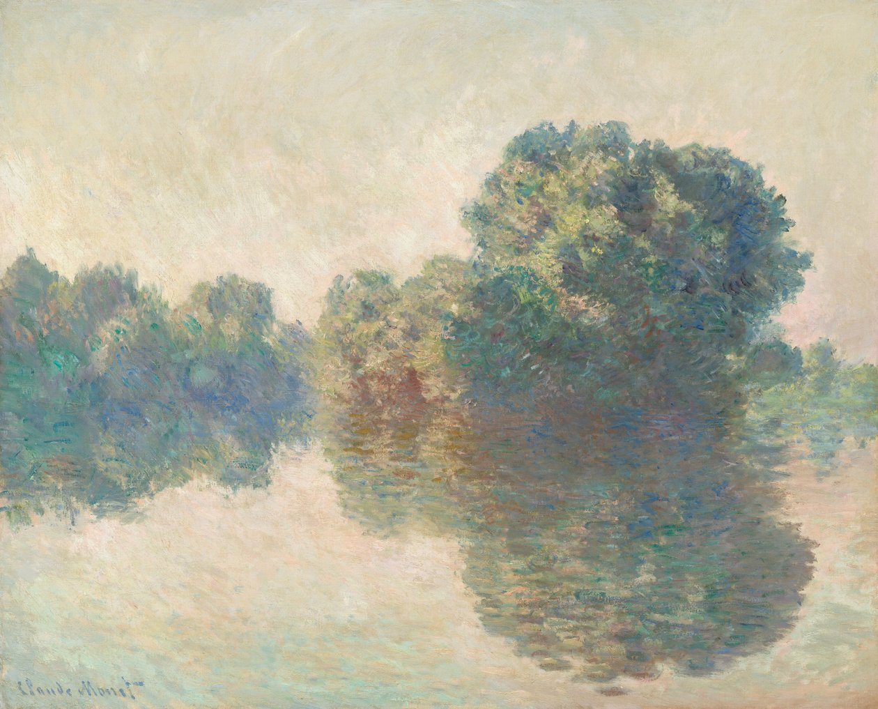 O Sena em Giverny de Claude Monet