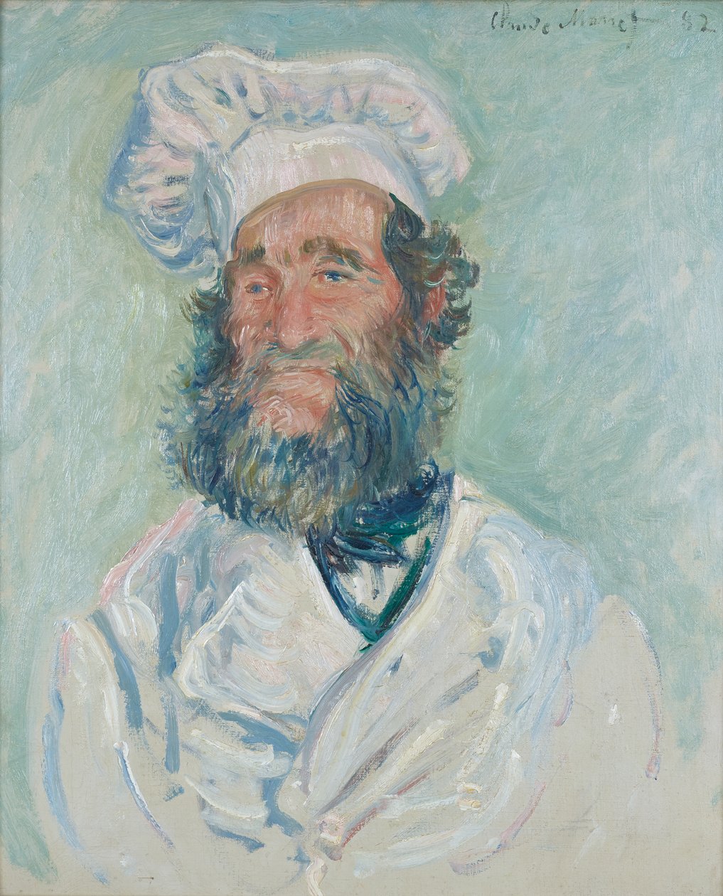 O líder Pai Paul, 1882. | Claude Monet | Impressão de arte