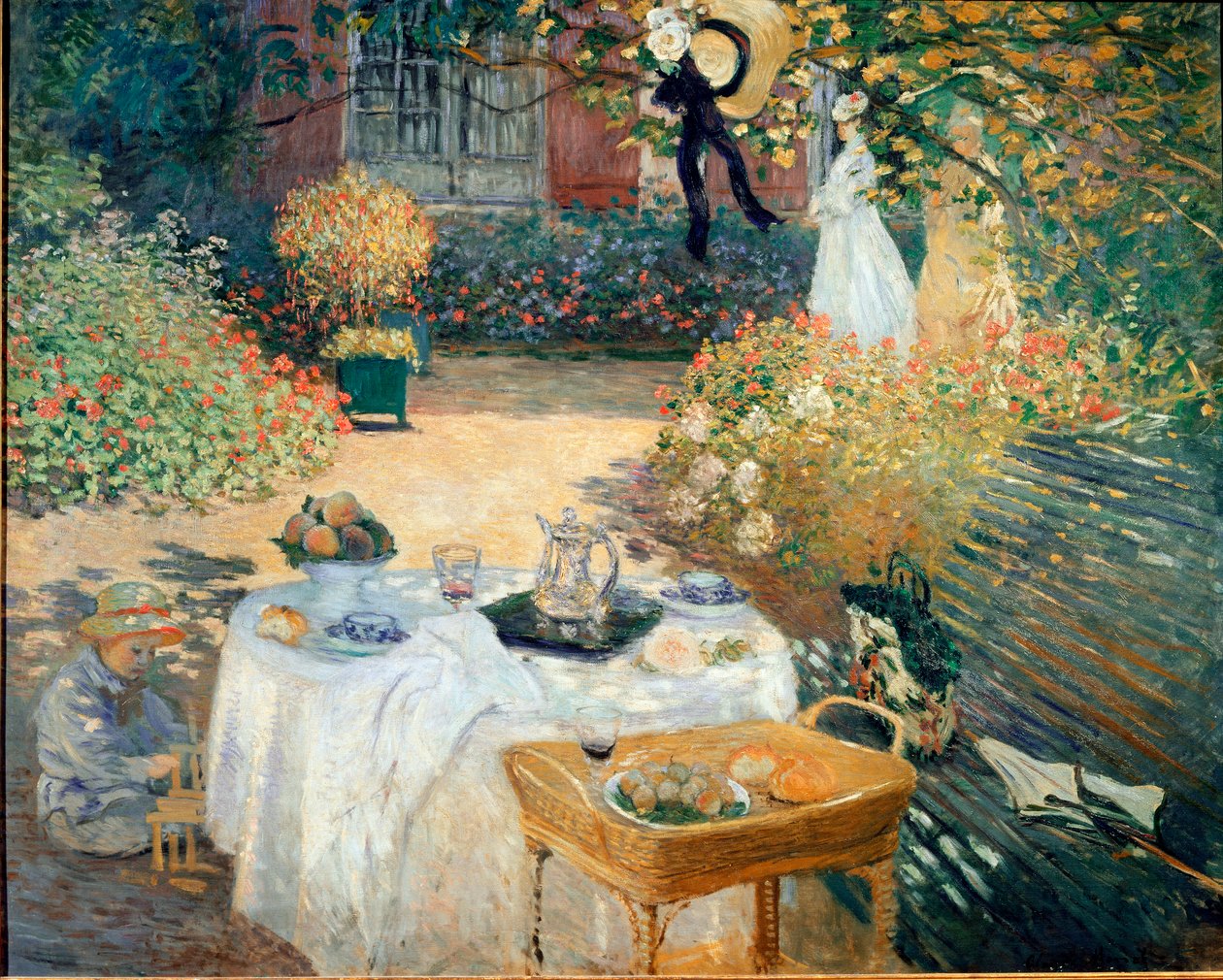 O almoço, painel decorativo de Claude Monet
