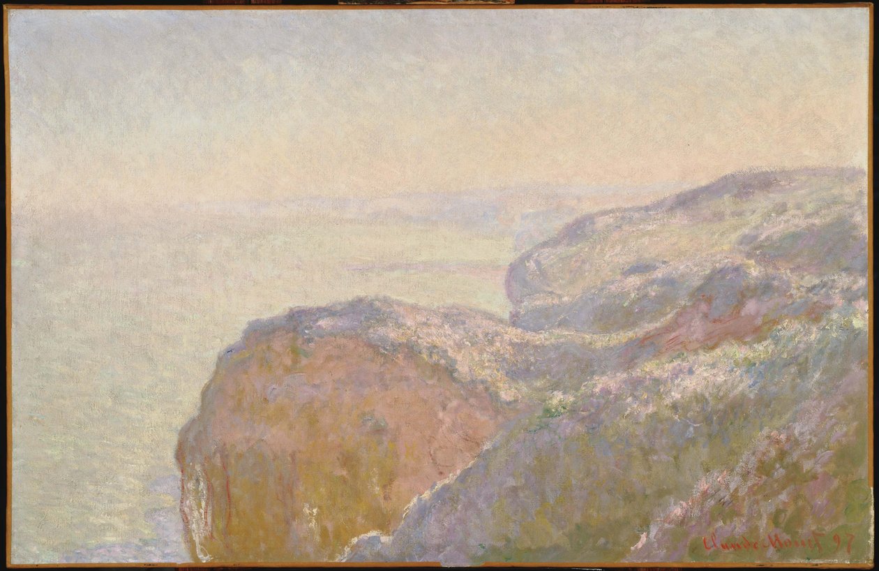 Val-Saint-Nicolas, perto de Dieppe (de manhã) de Claude Monet