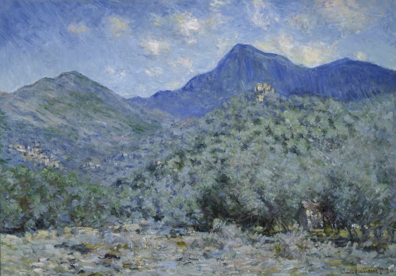 Good Valley, perto de Bordighera de Claude Monet