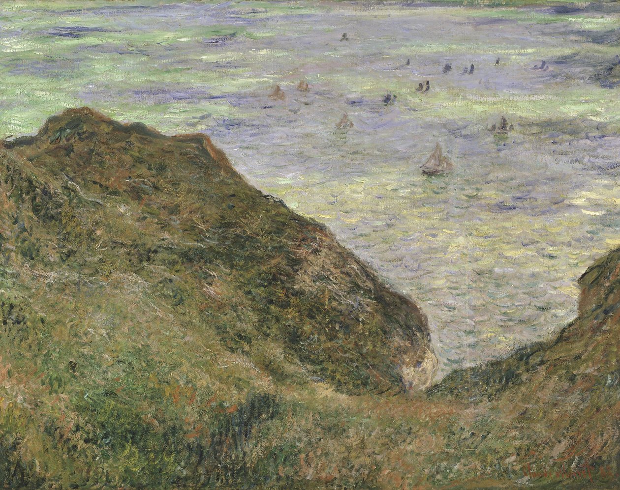 Vista sobre o mar, 1882 de Claude Monet
