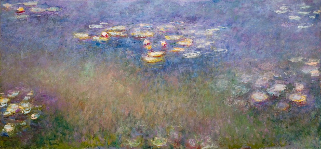 Lírios de água de Claude Monet
