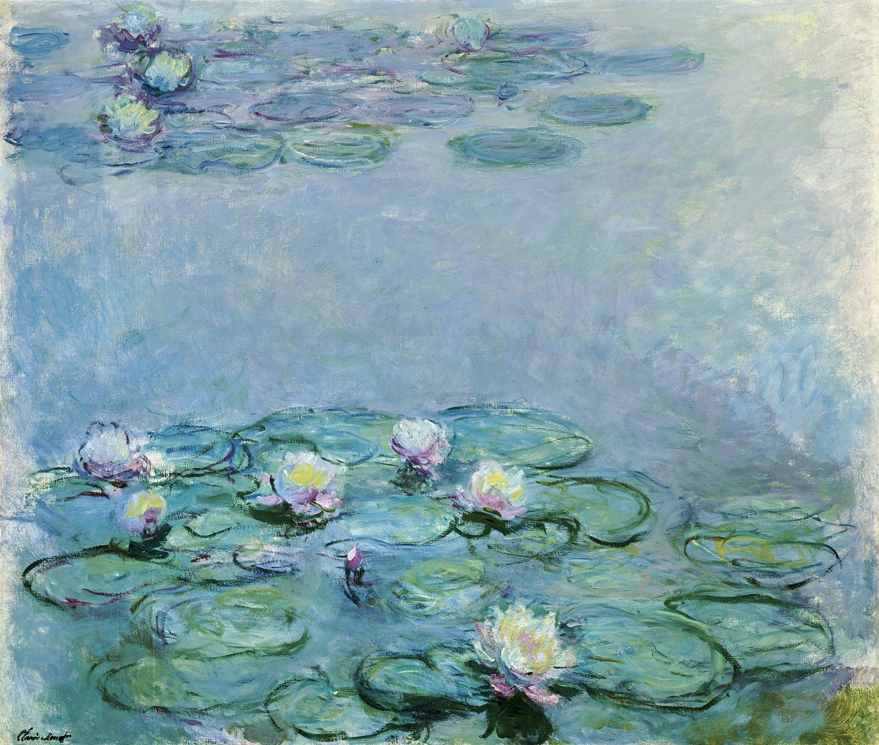 Lírios de Claude Monet