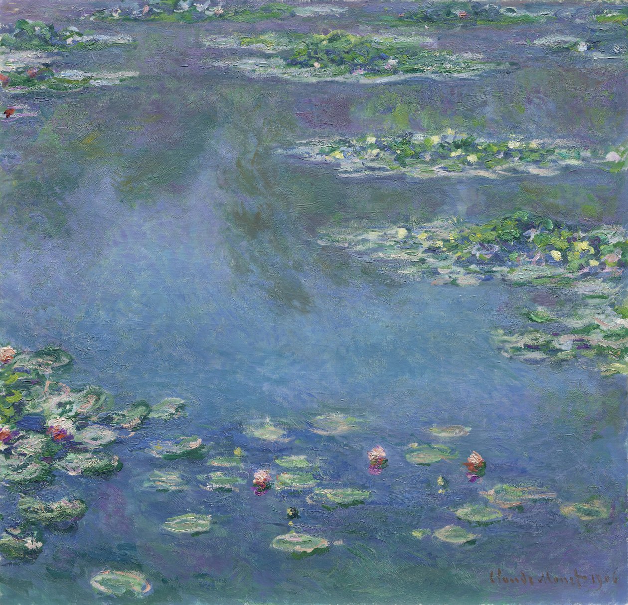 Lírios de Água, 1906 de Claude Monet