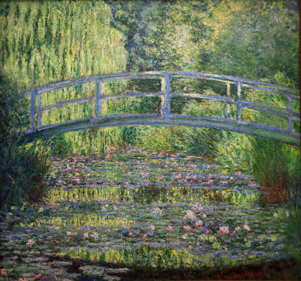 Lago de Nenúfares, Harmonia Verde de Claude Monet