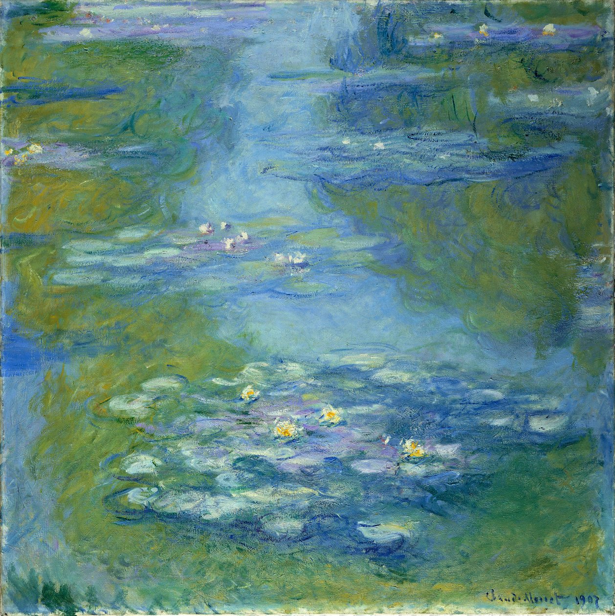 Nenúfares, 1907 de Claude Monet
