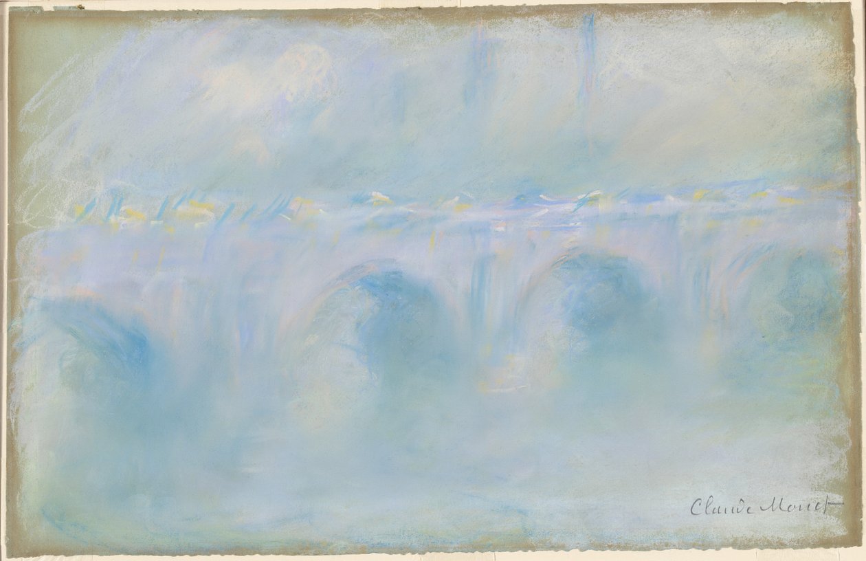 Ponte Waterloo de Claude Monet