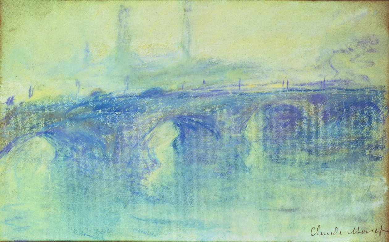 Ponte de Waterloo, c.1899 de Claude Monet