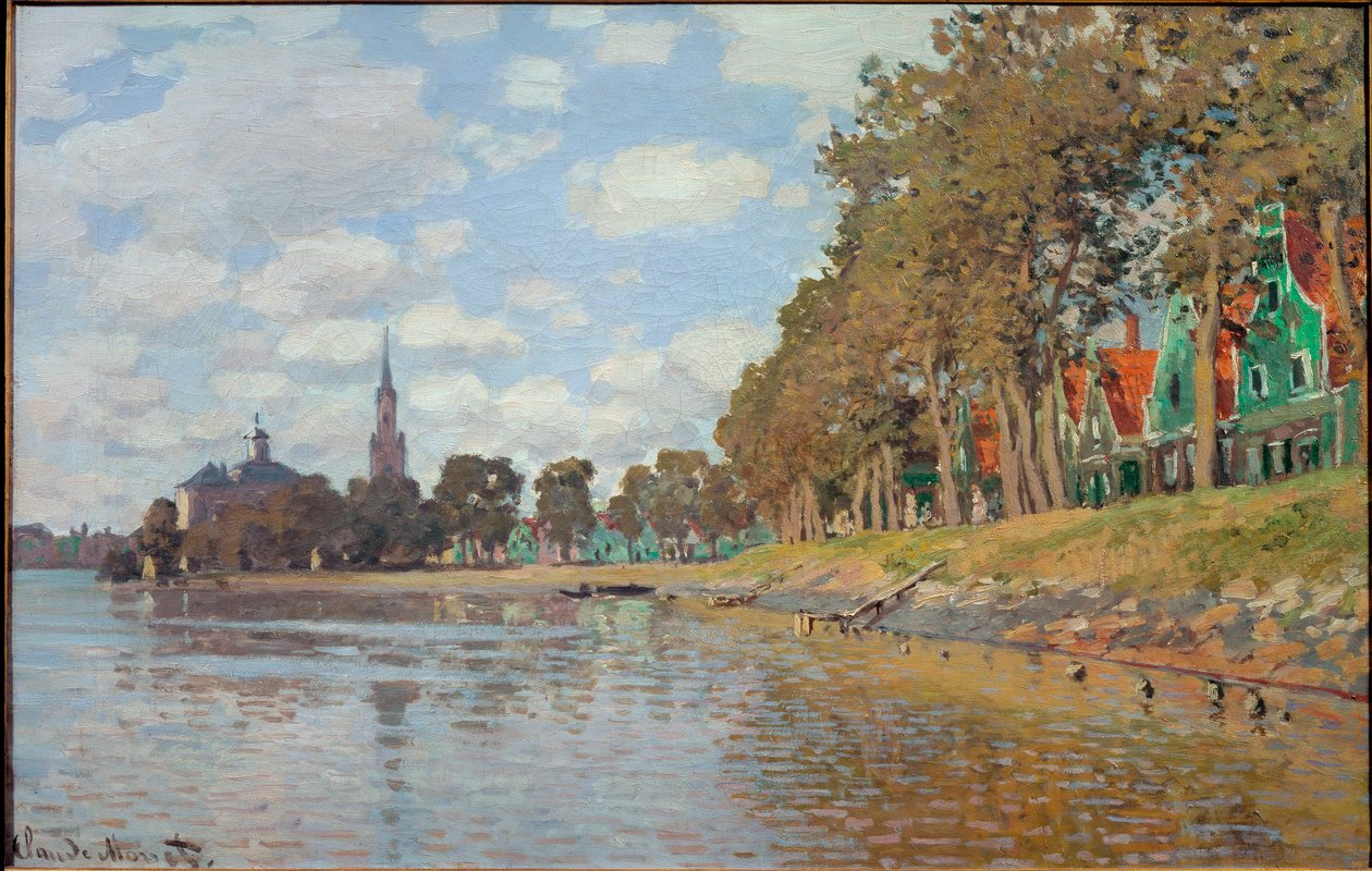 Zaandam (Holanda) de Claude Monet