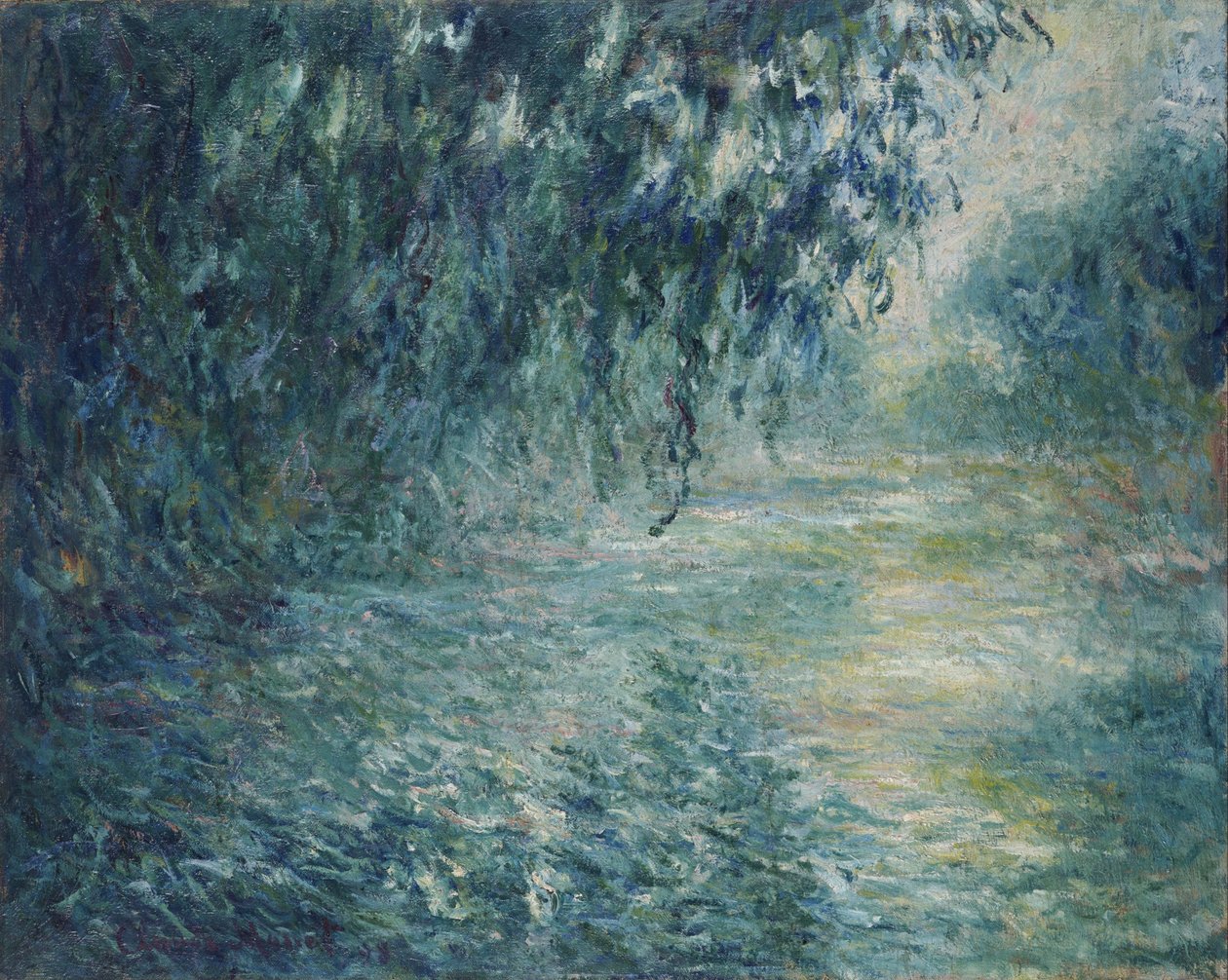Uma manhã no rio Sena de Claude Monet