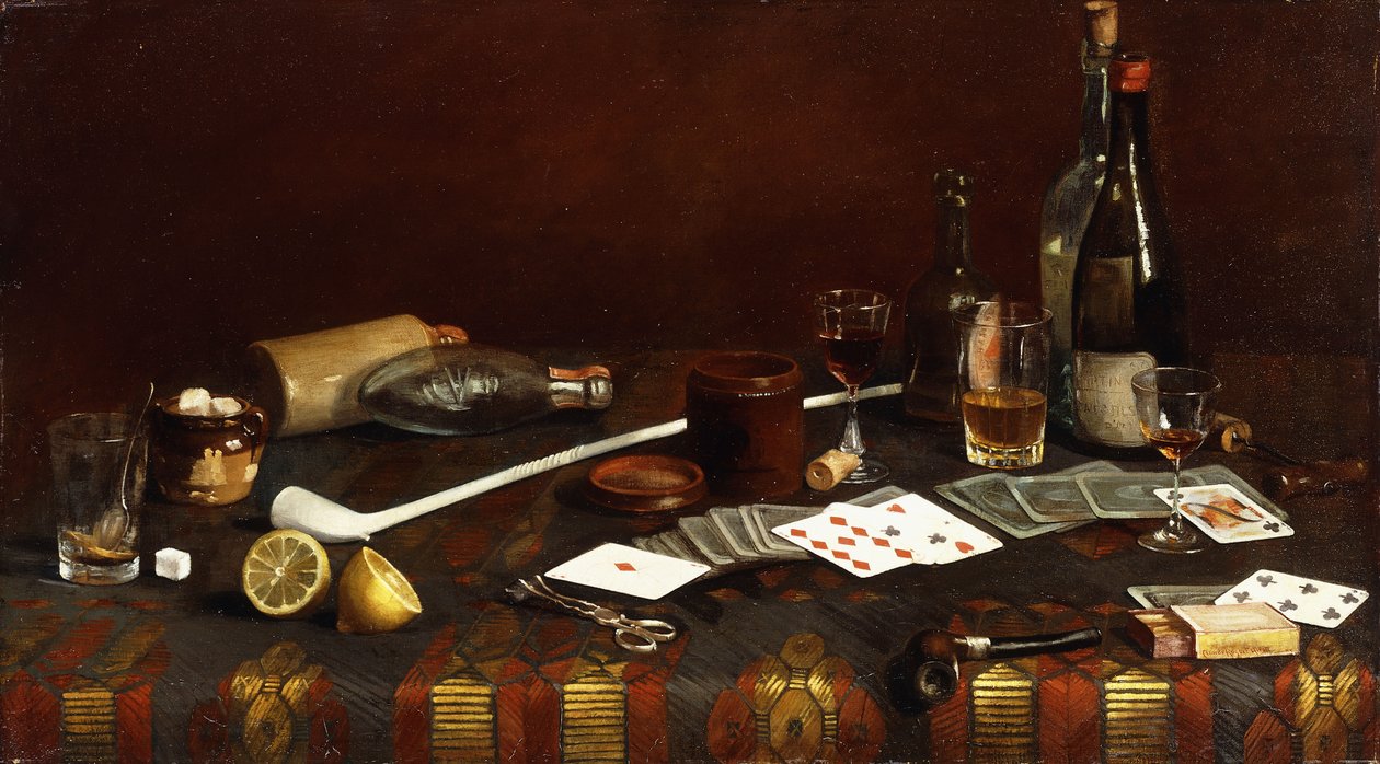 Uma mesa de cavalheiros de Claude Raguet Hirst