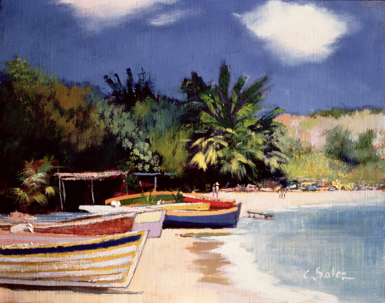 Tartane, Martinica de Claude Salez