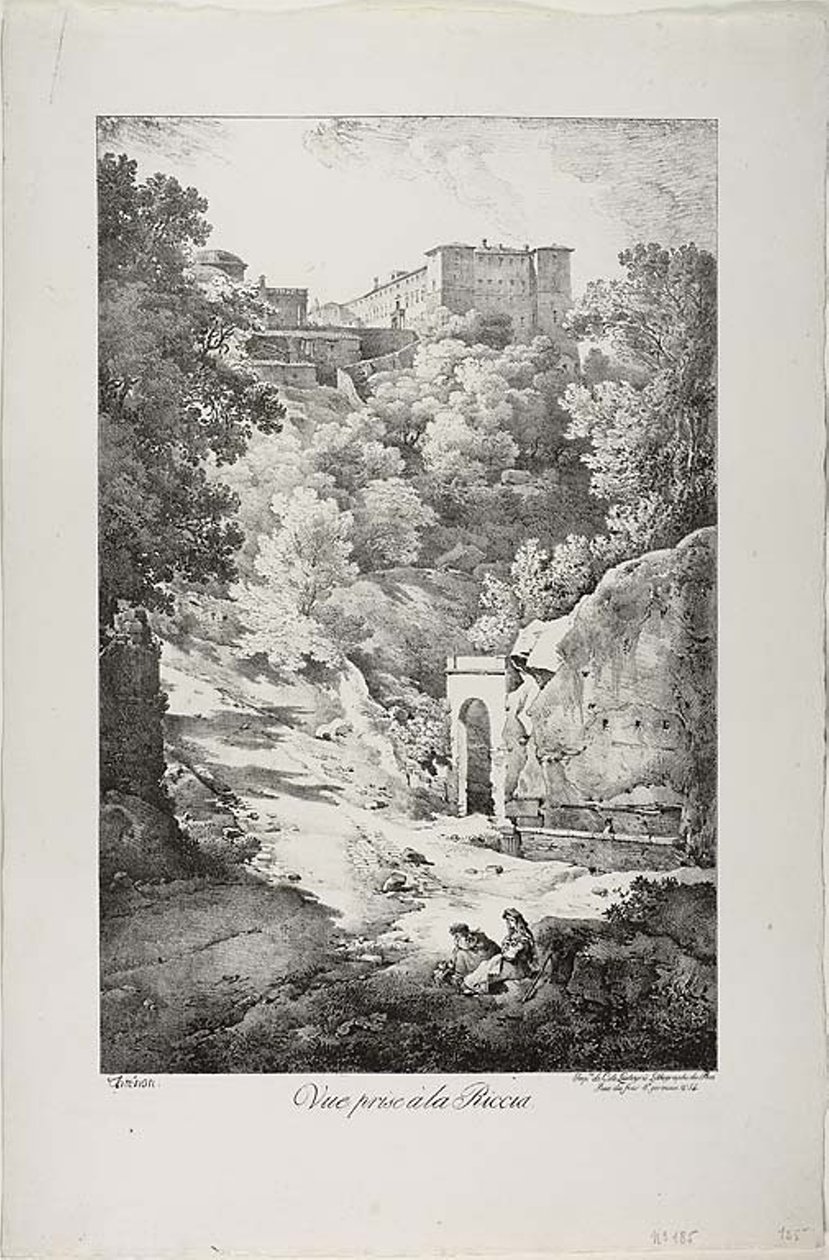 Vista de La Riccia de Claude Thienon
