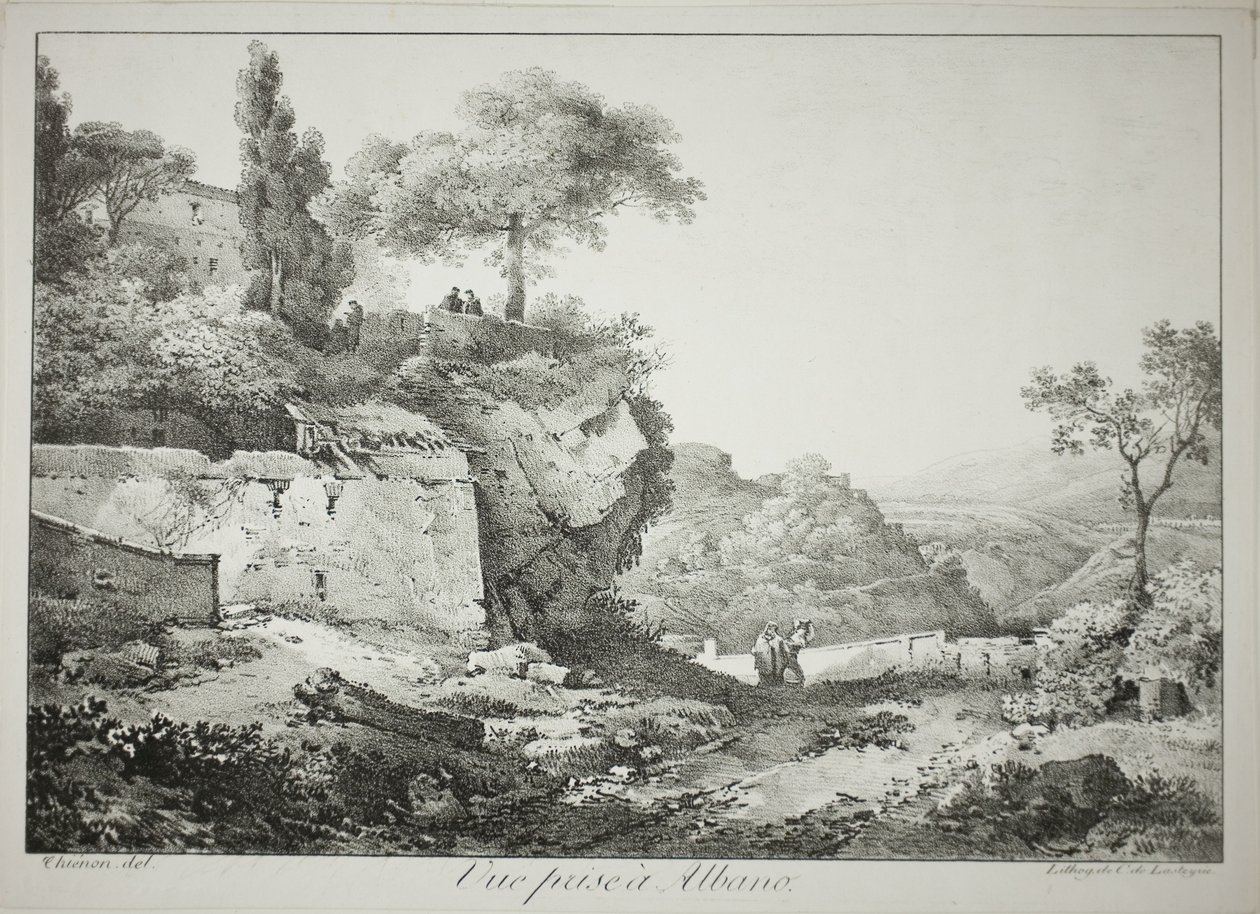 Vista da Albânia de Claude Thienon