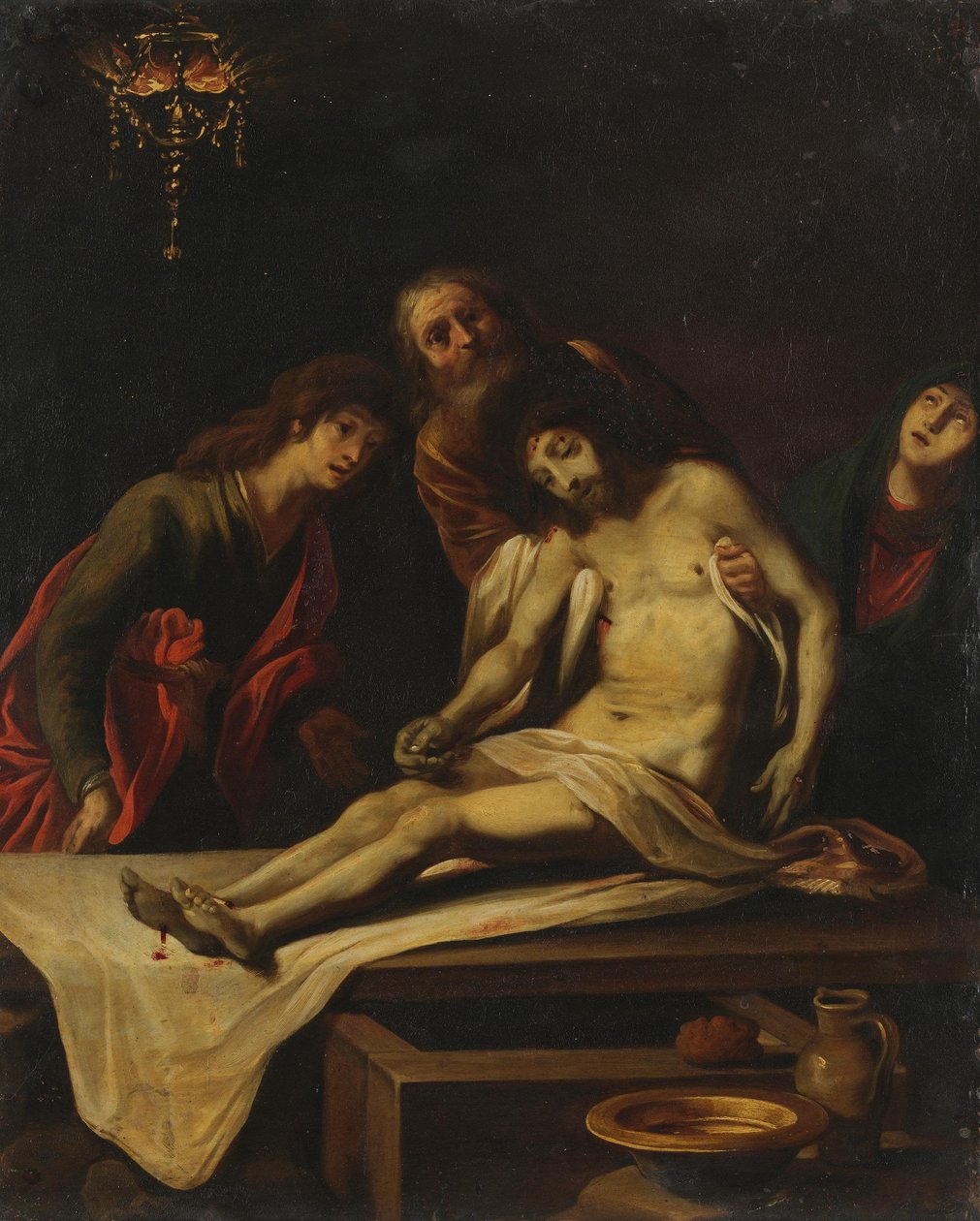 Sepultamento de Cristo de Claude Vignon