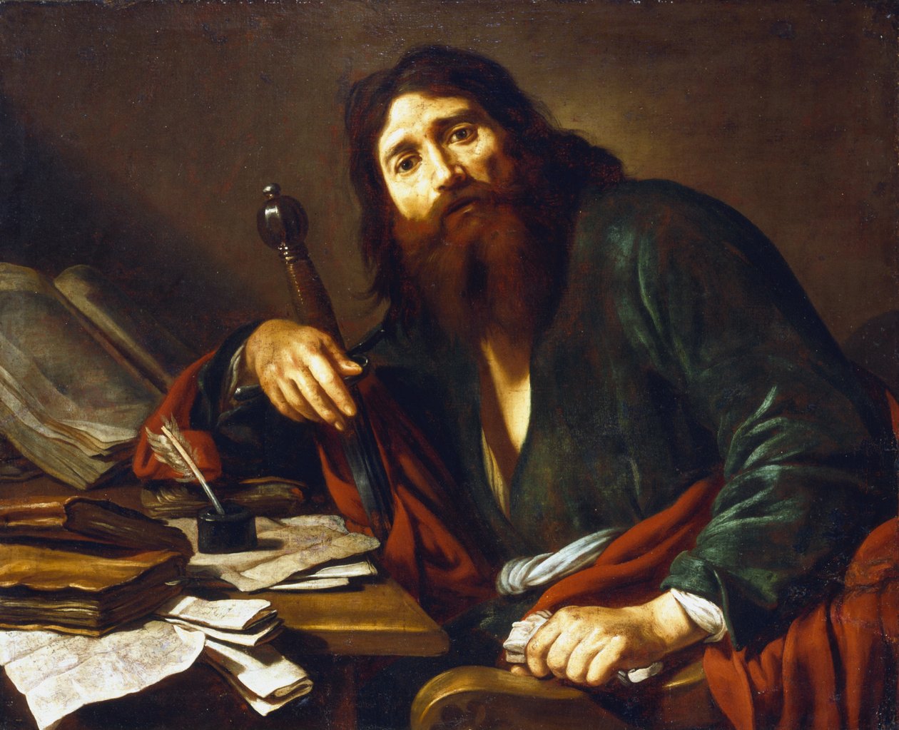 São Paulo apóstolo, século XVII de Claude Vignon