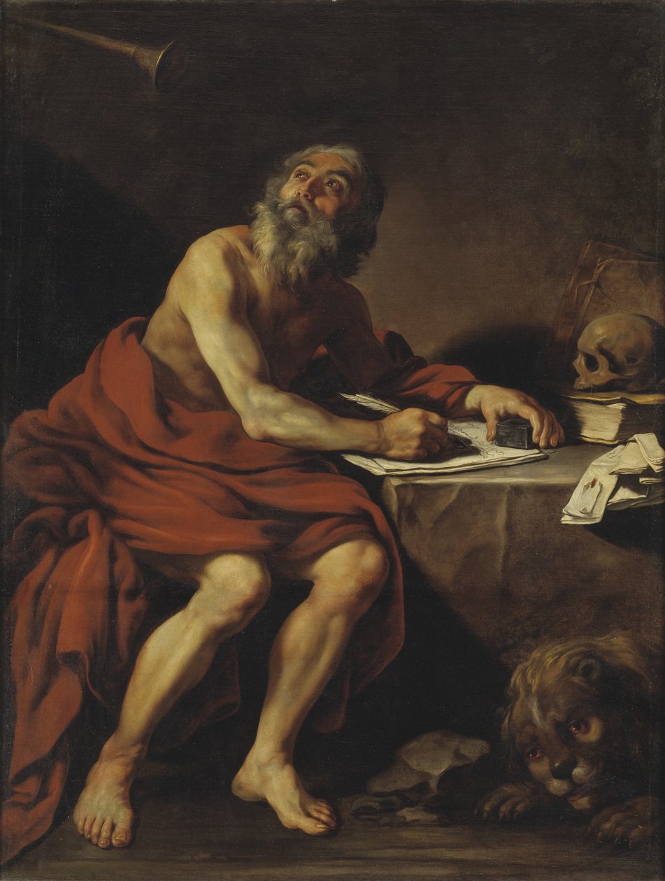 A visão de São Jerónimo de Claude Vignon