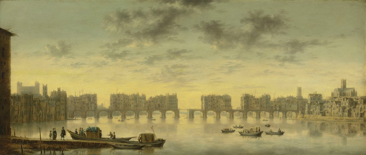 Ponte Velha de Londres de Claude de Jongh