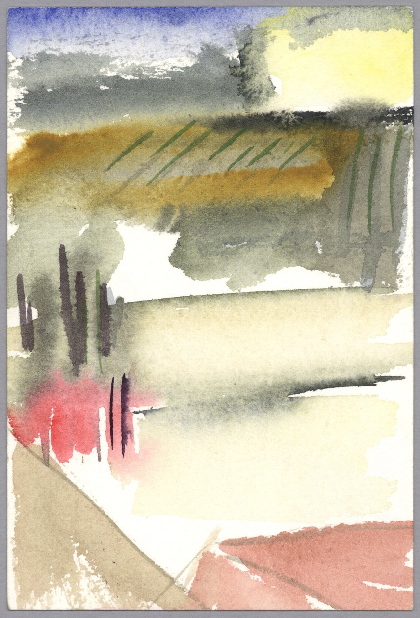 Dia quente de verão de 1994 (aquarela) de Claudia Hutchins Puechavy