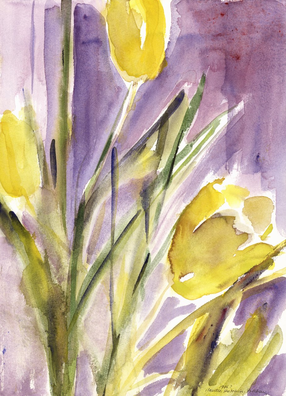 Tulipas, 1987 de Claudia Hutchins Puechavy
